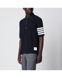 Thom Browne - Cotton Polo Shirt - Lyst