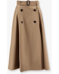 Burberry - Brenda Cotton Skirt - Lyst