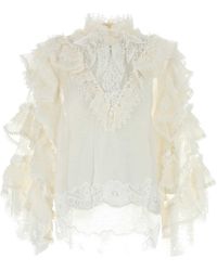 Zimmermann - Lace Top - Lyst