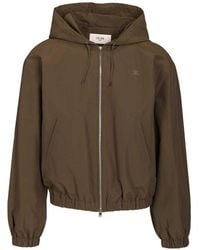 Celine - Nylon Blouson Jacket - Lyst