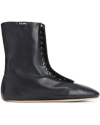 Celine - Lace-Up Boot - Lyst