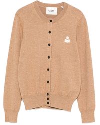 Isabel Marant - Marant Etoile Mona Wool And Cotton Blend Cardigan - Lyst