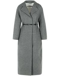 Jil Sander - Virgin Wool Coat - Lyst