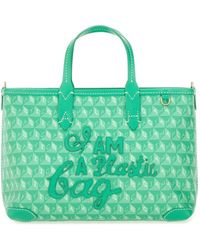 Anya Hindmarch - Xs Tote Bag With "I Am A Plastic Bag" Pattern - Lyst
