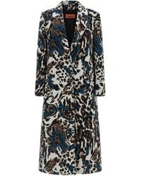 Missoni - Animalier Coat - Lyst