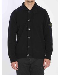 Stone Island - Sweater With Felt Details - Lyst