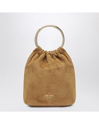 Prada - Mini Bucket Bag - Lyst