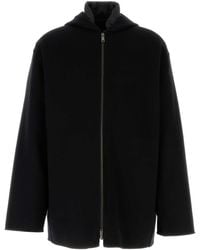 Prada - Black Silk Padded Jacket - Lyst