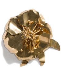 Miu Miu - Metal Brooch With Crystals Accessories - Lyst
