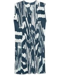 Pleats Please Issey Miyake - Printed Pleated Vest - Lyst
