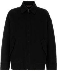 Valentino Garavani - Wool Blend Oversize Jacket - Lyst