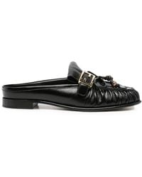 Fendi - Baguette Leather Sabots - Lyst
