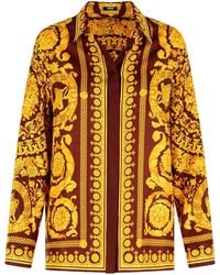 Versace - Baroque Heritage Print Shirt - Lyst