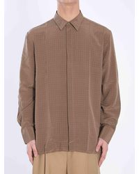 Saint Laurent - Polka Dots Shirt - Lyst