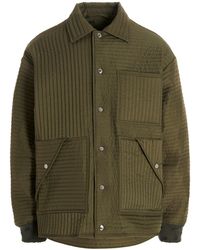 Khrisjoy - 'Chore Quilted Stripes' Down Jacket - Lyst