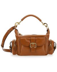 Chloé - Chloã 'Camera' Shoulder Bag With Buckle With Embossed Logo And Removable Shoulder Strap - Lyst