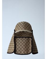 Gucci - Logo Motif Baseball Cap - Lyst