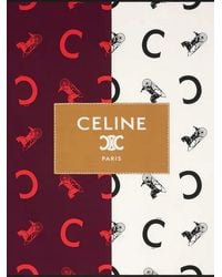 Celine - Printed Silk Foulard - Lyst