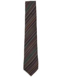 Paul Smith - Signature Stripe Silk And Wool Tie - Lyst