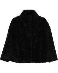 Herno - Cappotto Corto A Collo Alto - Lyst