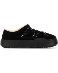 Moon Boot - Suede Park Slippers - Lyst