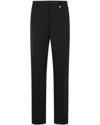 Versace - Virgin Wool Trousers - Lyst
