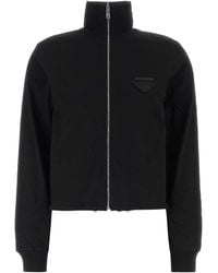 Prada - Cotton Reversible Jacket - Lyst