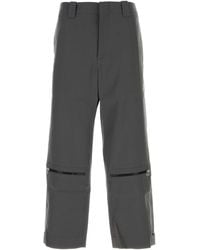 OAMC - Charcoal Cotton Pant - Lyst