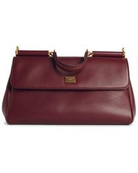 Dolce & Gabbana - My Sicily Leather Shoulder Bag - Lyst
