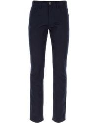 Prada - Dark Blue Drill Chino Pant - Lyst