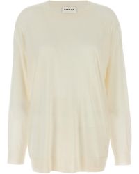 P.A.R.O.S.H. - Lightweight Wool Blend Crew-Neck Sweater - Lyst