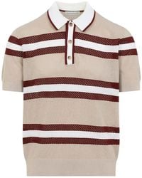 Dries Van Noten - "Mercy Stripe" Polo Shirt - Lyst