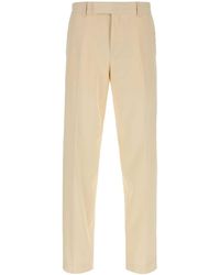 Fendi - Gabardine Pant For - Lyst