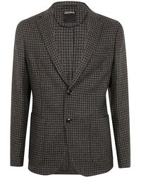 ZEGNA - Sophisticated Wool, Linen, And Cashmere Jacket For - Lyst