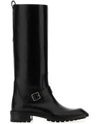 Saint Laurent - Leather Vadim Boots - Lyst