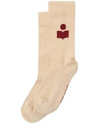 Isabel Marant - Siloki Logo Socks - Lyst