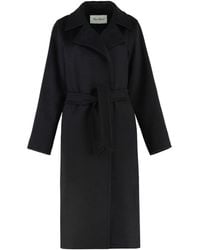 Max Mara - 'Manuela' Classic Coat - Lyst