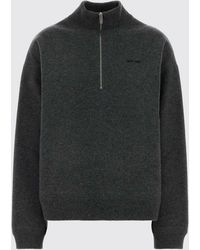 Miu Miu - Cashmere Pullover With Half Zip - Lyst