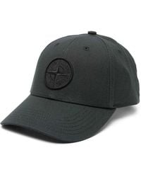 Stone Island - Embroidered Logo Cap - Lyst
