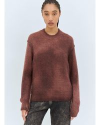 Acne Studios - Sprayed Knit Sweater - Lyst
