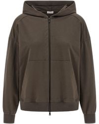 Brunello Cucinelli - Cotton Hoodie Clothing - Lyst