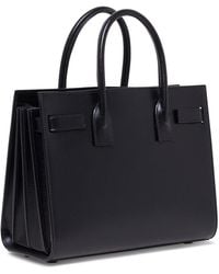 Saint Laurent - Leather Sac De Jour Baby Handbag - Lyst