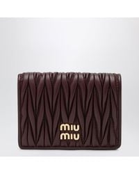 Miu Miu - Compact Wallet - Lyst