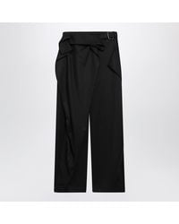 JW Anderson - Jw Anderson Trousers With Turned-Up Waist - Lyst