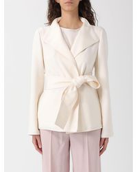 Max Mara - Jacket Ivory - Lyst