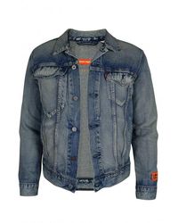 Heron Preston - Vintage Denim Trucker Jacket - Lyst