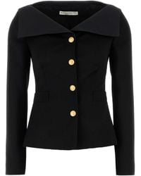 Alessandra Rich - Logo Down Vest - Lyst