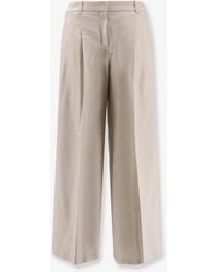 BOSS - Tiana Recycled Wool Blend Trousers - Lyst