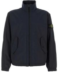 Stone Island - Zipped Jacket - Lyst