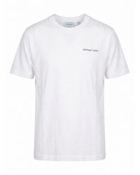 Off-White c/o Virgil Abloh - Off 'Logo Quote' Regular T-Shirt - Lyst